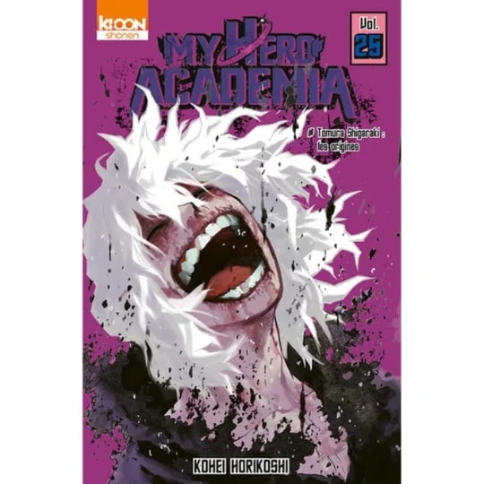 Manga My Hero Academia Tome 25 - Tomura Shigaraki : les origines