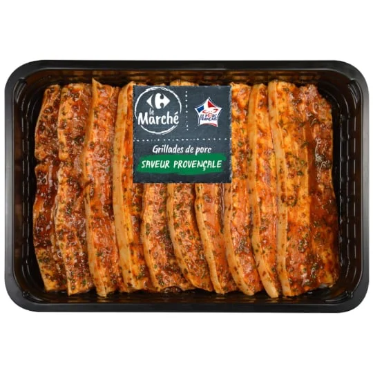 Poitrine de porc à la provençale