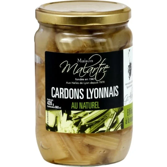 Cardons lyonnais au naturel