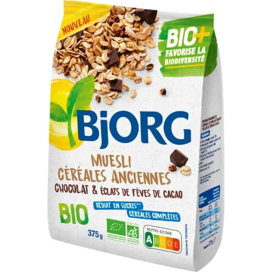 Céréales Muesli cereale ancienne choco
