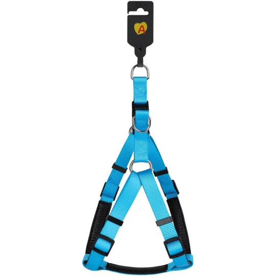 Harnais Basic Confort 20mm 57/75cm, Bleu