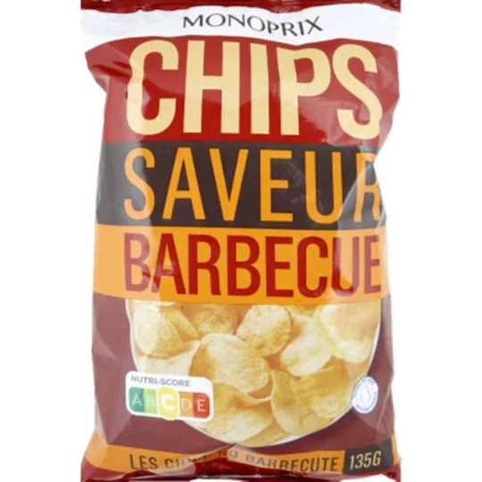 Chips saveur barbecue