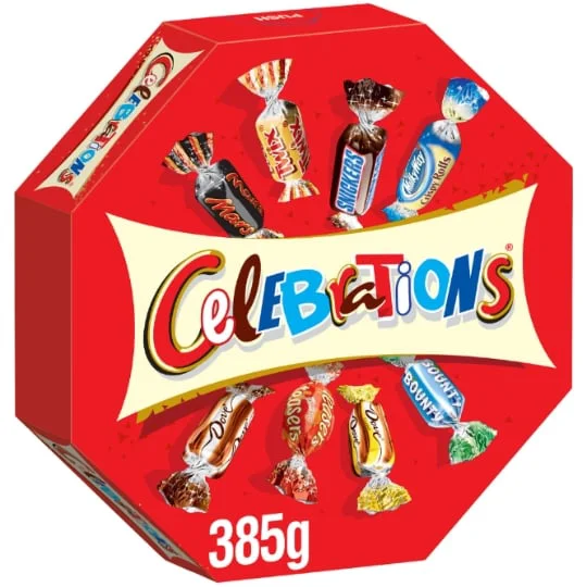 Assortiment chocolats papillottes