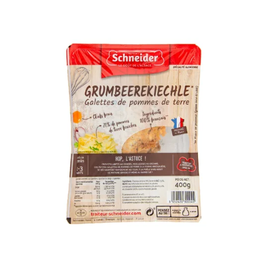 Galettes de pommes de terre