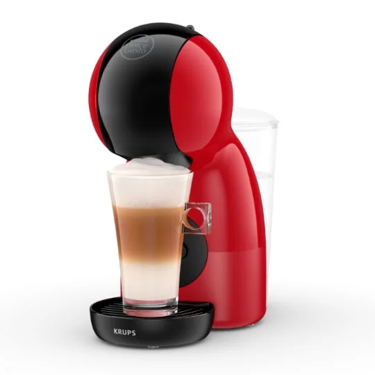Machine à dosette Piccolo XS rouge et noire KRUPS