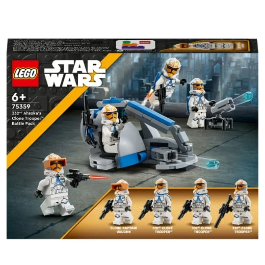 Star Wars Pack de Combat des Clone Troopers de la 332e Compagnie d’Ahsoka 75359