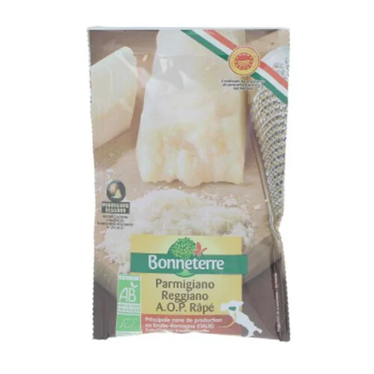 Parmigiano Reggiano AOP Râpé Bio