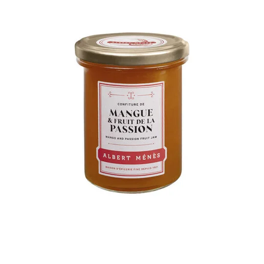 Confiture de mangue et de fruits de la passion
