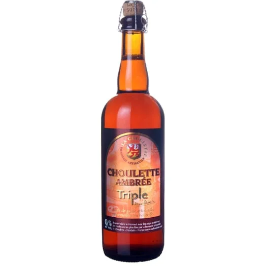 Bière tiple ambrée