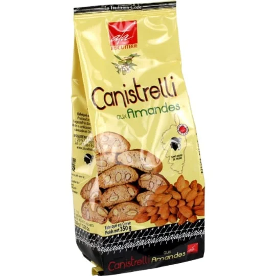 Biscuits Canistrelli amandes