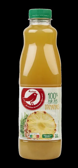 Pur jus d'ananas sans sucres ajoutés