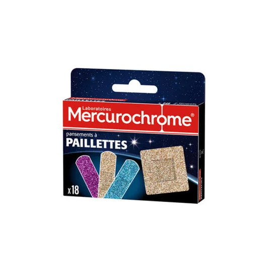 Mercurochrome Pansements Paillettes