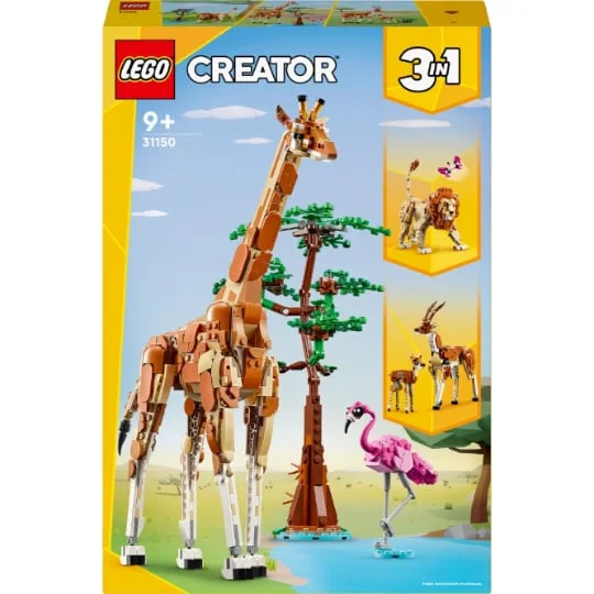 Creator Les Animaux Sauvages du Safari 31150