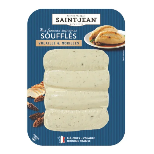 Suprêmes soufflés volaille morilles