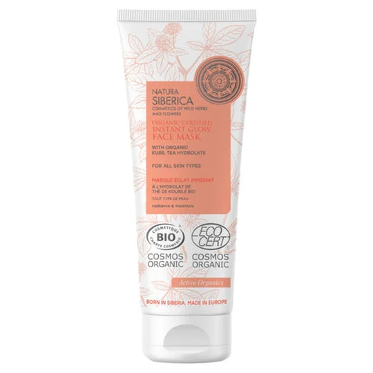 Masque Visage Bio Eclat Immédiat Tous Types De Peaux Au Thé De Kourile