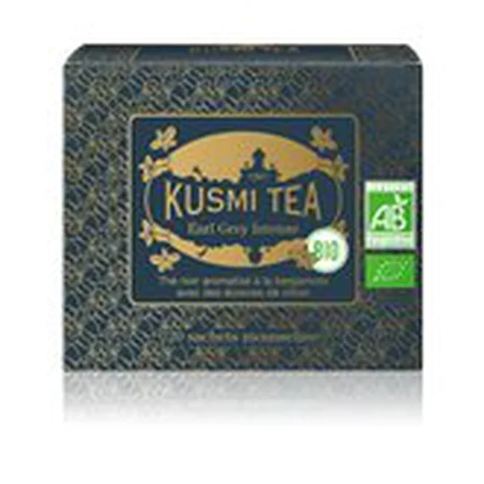 Thé noir Bio Kusmi Tea Earl grey intense x20
