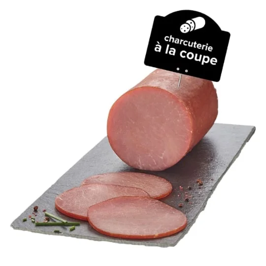 Bacon de porc salé au sel sec et fumé au bois de hêtre