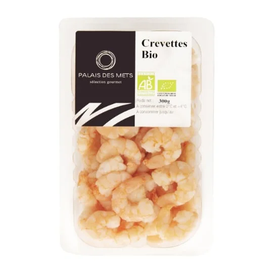Crevettes Bio décortiquées