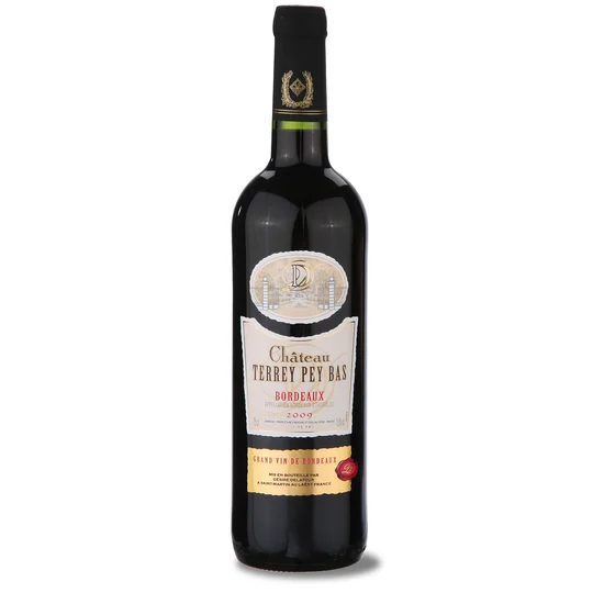 Vin rouge AOP Bordeaux Château Terrey-Pey-Bas