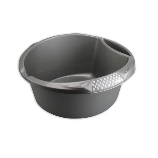 Bassine Ronde prenium gris métal