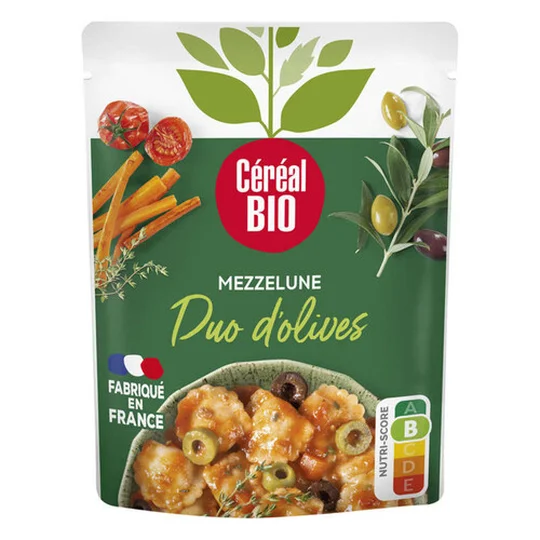 Céréal Bio Doy Mezzelune Duo d'Olives Bio