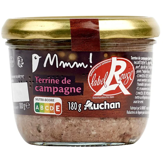 Terrine de campagne Label Rouge