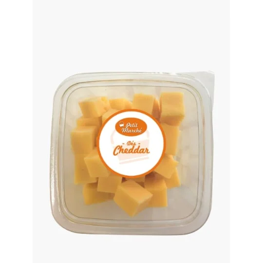 Fromage Cheddar en dés