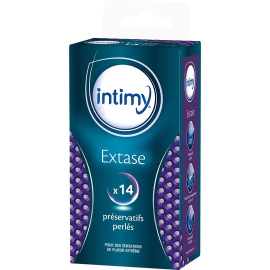 Préservatifs perlés Extase