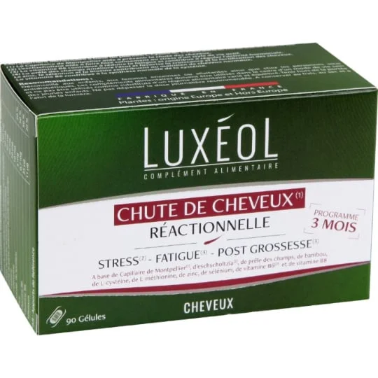 Complément alimentaire chute cheveux réactionnelle
