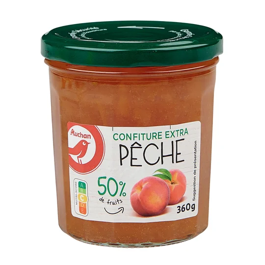 Confiture extra pêches