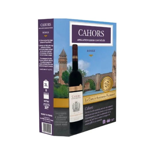 Vin rouge AOC Cahors