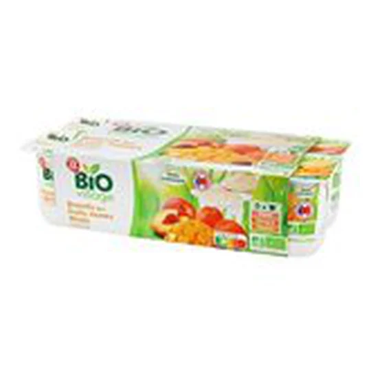 Yaourts brassés Bio - Fruits jaunes