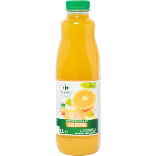 Jus de fruits mandarine/orange/raisin blanc pur jus