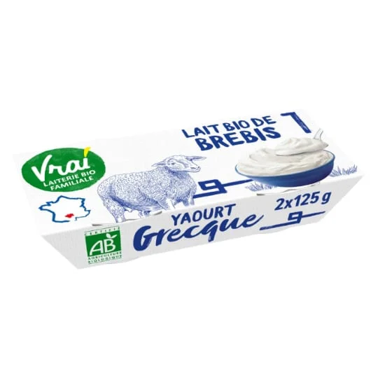 Yaourt au lait de brebis Bio