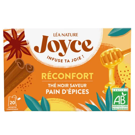 Joyce The Noir pain d'épices Réconfort Bio