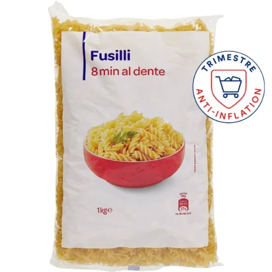 Pâtes fusilli