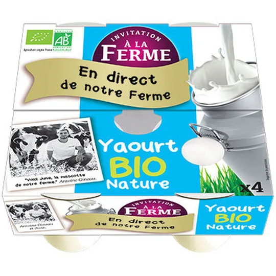 Yaourt bio nature