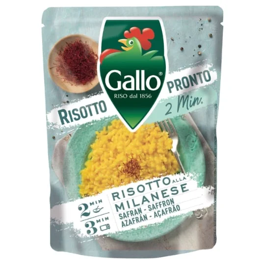 Risotto alla milanese safran
