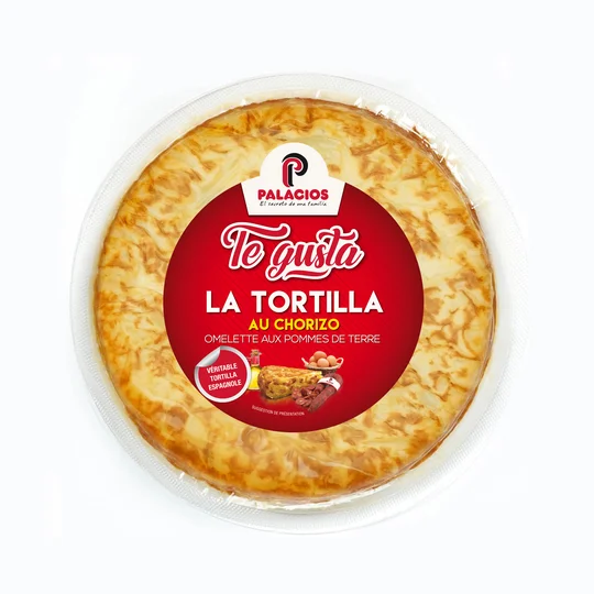 La tortilla au chorizo