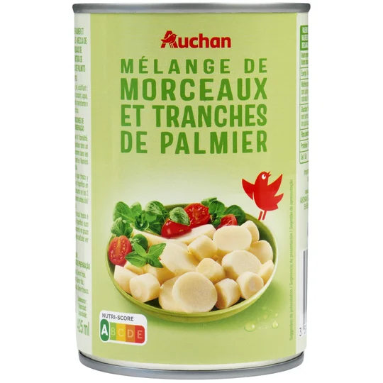 Morceaux de coeurs de palmier spécial salade