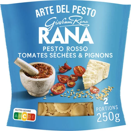 Pâtes Fraîches Girasoli Pesto Rosso Tomates séchées et Pignons