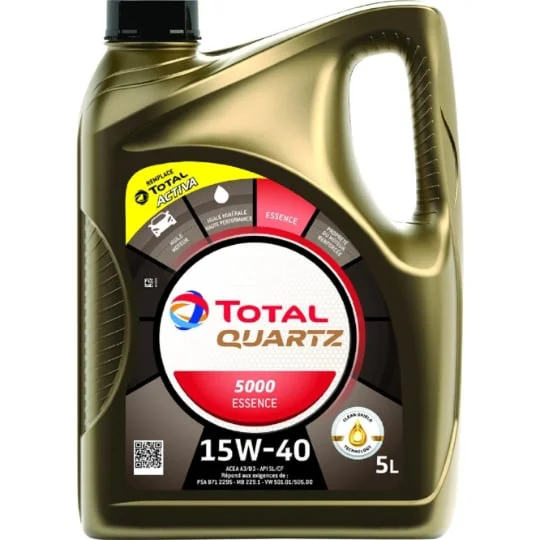 Huile moteur essence Quartz 5000 15W40