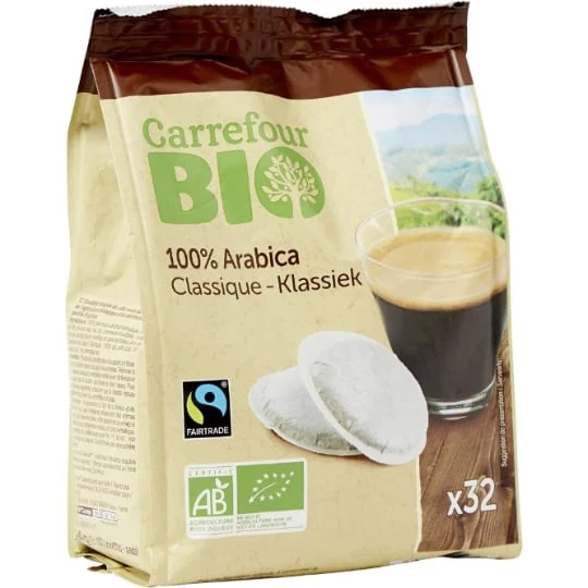 Café dosettes biologique