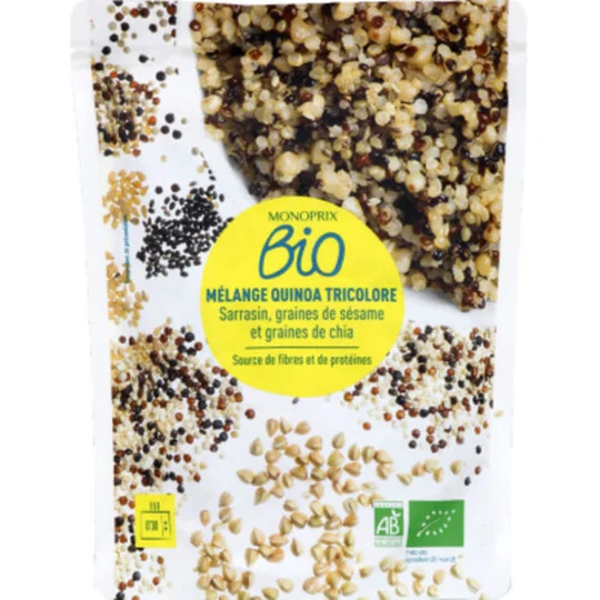 Mélange quinoa tricolore bio