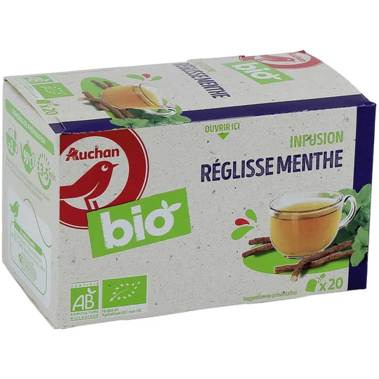 Infusion réglisse menthe