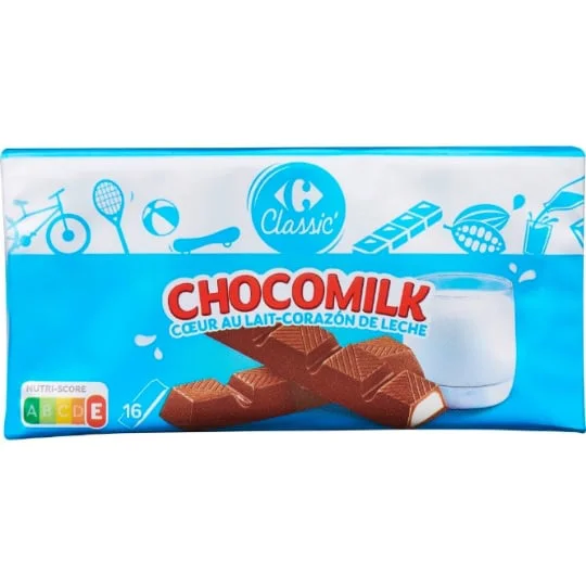 Barres chocolatées Chocomilk