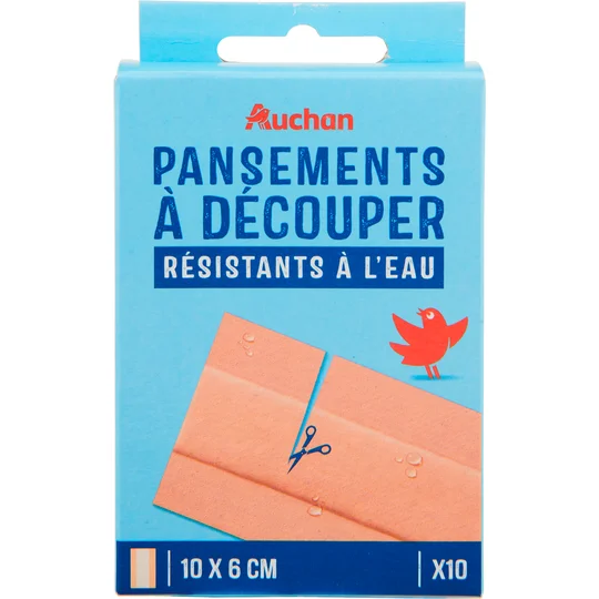 Pansements à découper résistant à l'eau