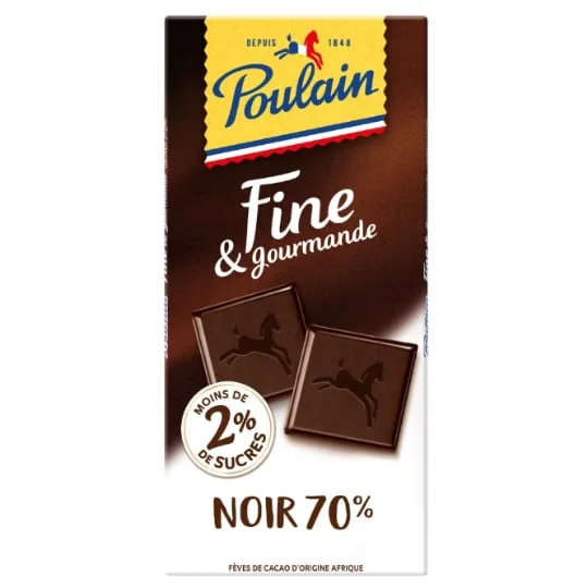 Chocolat noir fine & gourmande