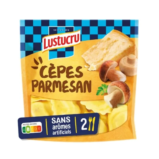 Pâtes Fraîches Girasoli Cèpes Parmesan