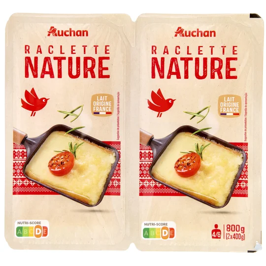 Fromage à raclette nature